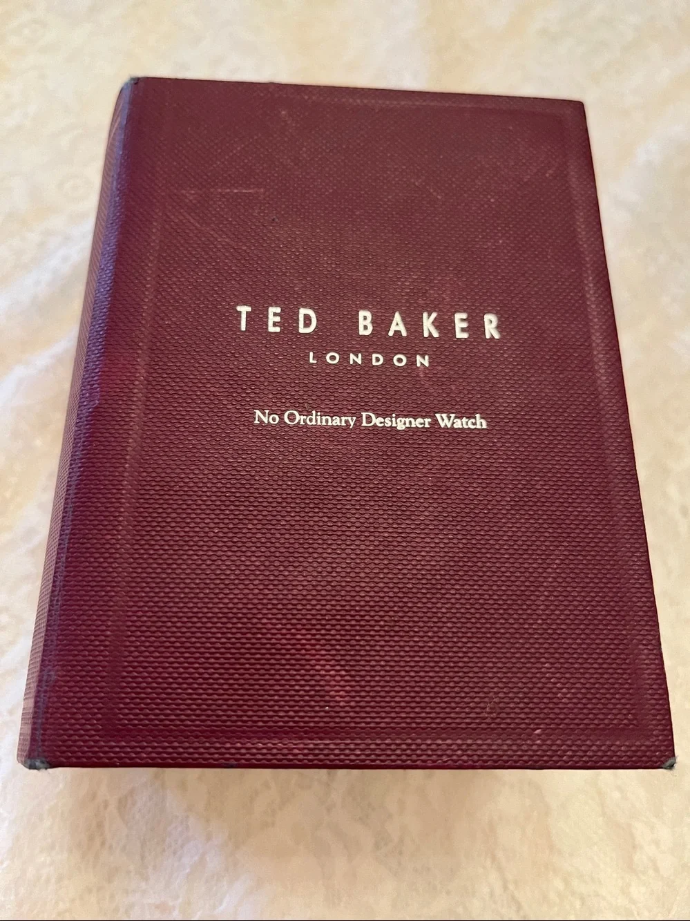 Ted Baker Watch with Rose Gold Accents and Mint Hands